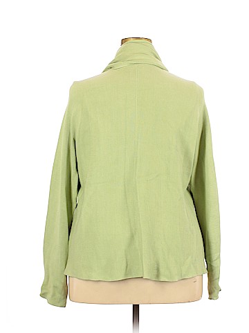 Eileen Fisher Plus System Silk Cardigan (view 2)