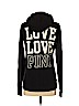 Victoria's Secret Pink Black Zip Up Hoodie Size XS - photo 2