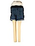 Isabel Maternity Blue Denim Shorts Size 4 - photo 2
