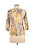 Style&Co Yellow 3/4 Sleeve T-Shirt Size M (petite) - photo 2