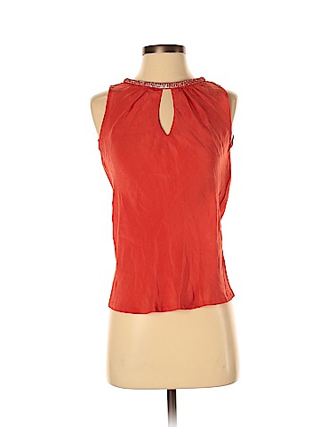 Maje Sleeveless Silk Top (view 1)
