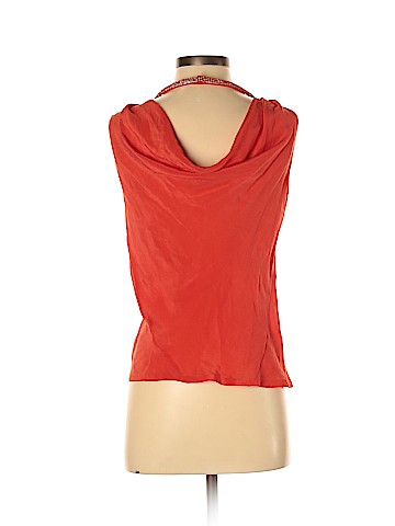Maje Sleeveless Silk Top (view 2)