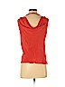 Maje 100% Silk Orange Sleeveless Silk Top Size Sm (1) - photo 2