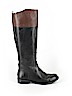 Nine West 100% Leather Black Boots Size 5 1/2 - photo 1