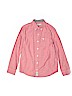Abercrombie 100% Cotton Pink Long Sleeve Button-Down Shirt Size 9 - 10 - photo 1