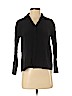 ALLSAINTS Black Long Sleeve Blouse Size 4 - photo 1