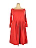 ASOS Red Casual Dress Size 22 - photo 1