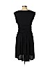 Ann Taylor LOFT 100% Tencel Lyocell Black Casual Dress Size L (petite) - photo 2