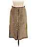 Michael Kors 100% Suede Tan Leather Skirt Size 6 - photo 1