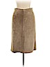 Michael Kors 100% Suede Tan Leather Skirt Size 6 - photo 2