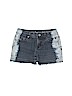 Justice Blue Denim Shorts Size 12 - photo 1