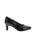 Rose Petals by Walking Cradles Black Heels Size 7 (wide) - photo 1