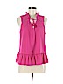 Cooper & Ella 100% Polyester Pink Sleeveless Blouse Size M - photo 1