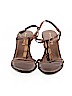 Bandolino Brown Wedges Size 10 - photo 2