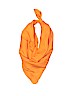 Unbranded 100% Silk Solid Orange Silk Scarf One size - photo 1