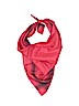 Unbranded 100% Silk Print Red Silk Scarf One size - photo 1