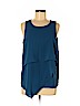 Vince Camuto Teal Sleeveless Blouse Size M - photo 1