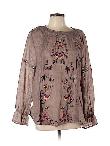 Umgee Long Sleeve Blouse (view 1)