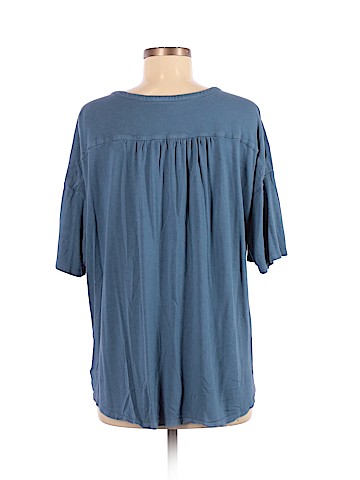 Woman Within Short Sleeve Henley (view 2)