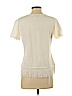 Neiman Marcus Ivory Short Sleeve Top Size XS - photo 2