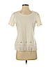 Neiman Marcus Ivory Short Sleeve Top Size XS - photo 1