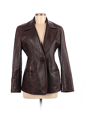 Donna Karan New York Leather Jacket (view 1)