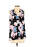Vince Camuto 100% Polyester Black Sleeveless Blouse Size S - photo 1