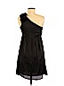 Francesca's 100% Polyester Black Cocktail Dress Size M - photo 2
