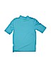 Cat & Jack Blue Rash Guard Size 8 - 10 - photo 2