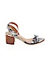 Beast Fashion White Heels Size 7 - photo 1