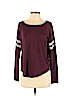 SO Burgundy Long Sleeve Top Size S - photo 1