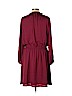 Gap 100% Polyester Burgundy Casual Dress Size L - photo 2