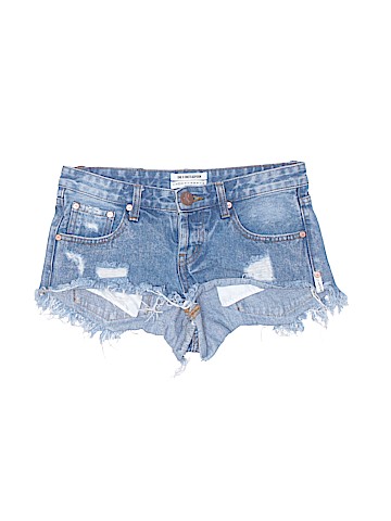 ONE X ONETEASPOON Denim Shorts (view 1)