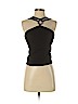 St. John Black Sleeveless Top Size P (petite) - photo 1