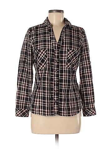 Skies Are Blue Long Sleeve Button-Down Shirt (view 1)