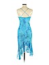 Rampage 100% Polyester Blue Casual Dress Size 3 - photo 2