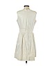 Francesca's 100% Polyester Ivory Casual Dress Size M - photo 2