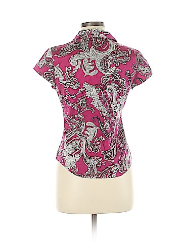 Talbots Short Sleeve Button-Down Shirt (view 2)