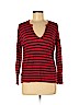 Splendid Red Long Sleeve Top Size S - photo 1