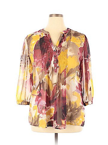 Nicole Miller New York Long Sleeve Blouse (view 1)