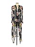 Derek Heart 100% Polyester Black Kimono Size S - photo 1
