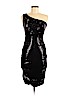 Nicole Miller Black Cocktail Dress Size 8 (petite) - photo 1