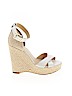 Vince Camuto 100% Leather White Wedges Size 7 1/2 - photo 1