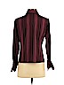 Anne Klein Burgundy Long Sleeve Blouse Size 4 (petite) - photo 2