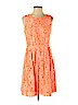 Madewell Orange Casual Dress Size 4 - photo 1
