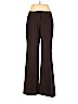 Classiques Entier Brown Wool Pants Size 6 - photo 1