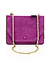 Banana Republic 100% Cow Leather Purple Leather Shoulder Bag One size - photo 1