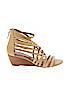 Hinge 100% Leather Tan Wedges Size 8 - photo 1
