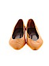 Precis 100% Leather Orange Flats Size 8 1/2 - photo 2