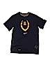 Nike 100% Polyester Solid Blue Active T-Shirt Size L (youth) - photo 1